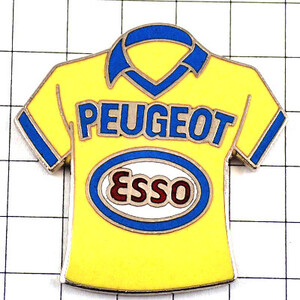 ピンバッジ・プジョー車サッカー服エッソ石油 PEUGEOT ESSO SOCHAUX FRANCE◆フランス限定ピンズ◆レアなヴィンテージものピンバッチ