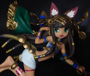 パズル＆ドラゴンズ フィギュアコレクションVol.1 響奏の愛猫神・バステト 塗装済み完成品 正規品 同梱歓迎