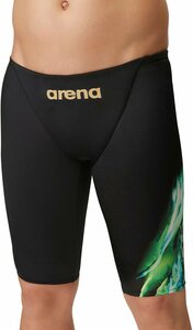 1513847-ARENA/メンズ 競泳水着 レーシングスパッツ ハーフレッグ WA承認 水泳 公式戦/M