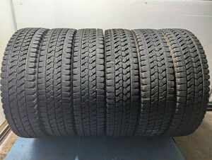 ◆195/85R16 114/112L LT◆スタッドレス ブリヂストン　W979◆2022年　6本セット◆A0892