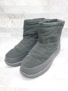 ◇ ●美品● SUICOKE スイコック BOWER-SEV ショート ブーツ シューズ サイズ28.0cm ブラック メンズ P