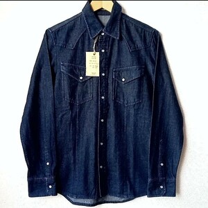 KAKEYAJEANS カケヤジーンズ タイトウエスタンデニムシャツ Mサイズ