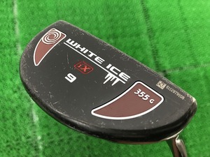 【1円スタート】 オデッセイ ODYSSEY ホワイト アイス ix #9 パター スチールシャフト 男性メンズ右利き ゴルファーGOLFの魅力