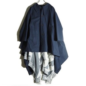 P4191H　■QUILP クレイプ■　BALZARY Blanket Coat/NAVY ブランケット付き コットンコート ネイビー 1 / メンズ 紺 秋冬