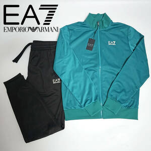 ラグジュアリースポーツライン EA7 トラックジャケットセットアップ ジャージ カットソー エンポリオアルマーニ Mサイズ EMPORIO ARMANI