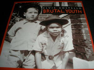 エルヴィス・コステロ ブルータル・ユース & ジ・アトラクションズ リマスター オリジナル 紙 未使用美品 Elvis Costello BRUTAL YOUTH