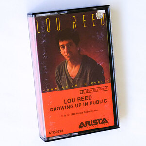 《US版カセットテープ》Lou Reed●Growing Up In Public●ルー リード