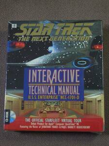 Star Trek: The Next Generation Interactive Technical Manual (Simon & Shuster) Mac CD-ROM