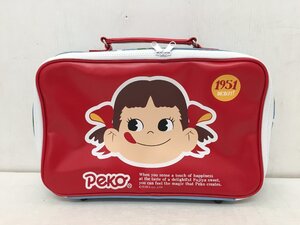 ●【未使用】不二家 当選品 ペコちゃん トラベル ミニバッグ ミニポーチ月 非売品 懸賞品【20370219】