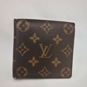 (M052704) LV ルイ・ヴィトン モノグラム ポルトフォイユ　マルコ 二つ折り財布 財布 札入れ CA1024