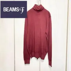 【試着のみ】 BEAMS F ハイゲージ タートルネック ニット