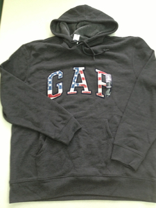 ●ＧＡＰ●新品●サイズＸＬ●１番人気の星条旗ロゴパーカー●XL04