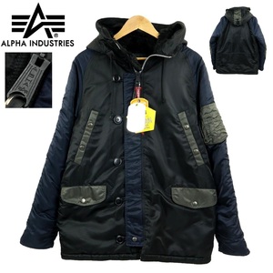 【S3358】【新品】【マルチカラー】ALPHA INDUSTRIES アルファインダストリーズ N-3B フライトジャケット TA0316-072 サイズL