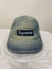 【雷市場（ポンジャン）商品韓国直送】 Supreme(シュプリーム) ウォッシュド チノ ツイル キャンプ キャップ ダーティ インディゴ ー 24SS