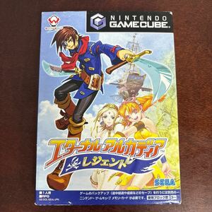 ゲームキューブ GAMECUBE ソフト エターナルアルカディア レジェンド ハガキ 任天堂