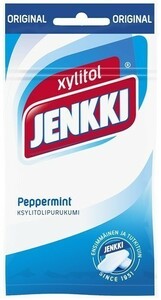 Cloetta Jenkki クロエッタ イェンキ ペッパーミント味 キシリトール ガム 25袋×30g フィンランドのお菓子です