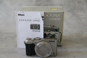 【元箱付き】 ニコン Nikon COOLPIX S9900 シルバー｜コンパクトデジタルカメラ