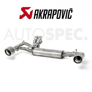 AKRAPOVIC　スポーツ マフラー　チタン テール　ABARTH　アバルト　500 500c 595 595c　アクラボ　カスタム　エキゾースト