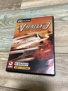 ★送料無料★PC★V-Rally3★Windows版★Vラリー★ケース破損有(盤面は良好)★