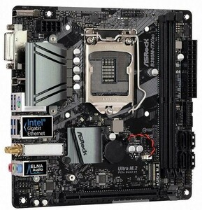 ASRock B365M-ITX/ac LGA 1151 (300 Series) Intel B365 HDMI SATA 6Gb/s USB 3.1 Mini ITX Intel Motherboard