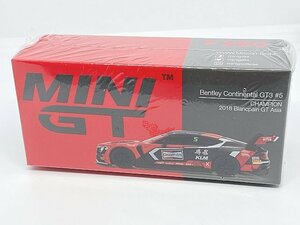 MINI GT ミニGT / TSM 1/64 Bentley ベントレー コンチネンタル GT3 CHAMPION ブランパンGT・アジア 2018 #5 右ハンドル MGT00260-R