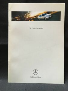 カタログ MB C-class W203 Sedan メルセデスベンツ Cクラス セダン 2000.9月版