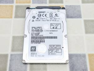 ∠500GB ｜2.5インチ SATA 内臓 ハードディスク ｜HGST Z5K500-500 HDD ｜フォーマット済み PCパーツ ■O0055