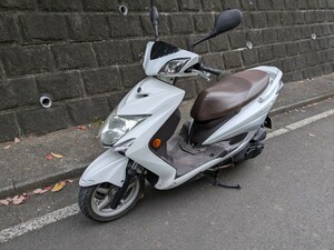 ヤマハ シグナスX　SE44J　125cc スクーター　中古　白　ホワイト　原付き2種　