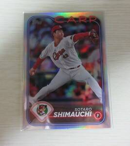 2024 TOPPS NPB 【島内　颯太郎】　【広島東洋カープ】　018/150