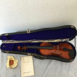 （C8）【同梱可】鈴木バイオリン 4/4型 特製第500号級品 昭和 ヴァイオリン スズキ 弦楽器 ハードケース 