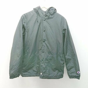 ◇ Champion Mat Design 3776コラボ 裏起毛 スポーティー 長袖 スタジャン サイズMEDIUM ブラック メンズ E