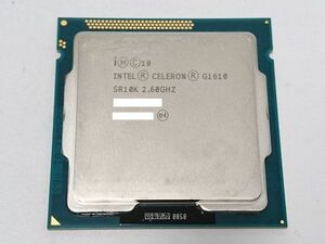 中古品★Intel Celeron プロセッサー G1610/2.60GHz/2MB/SR10K/FCLGA1155