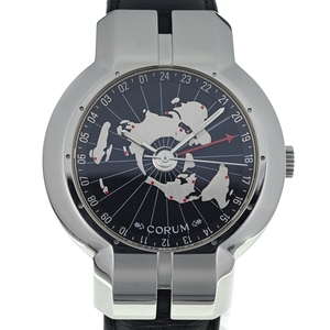 コルム CORUM 283.251.20 クロナム GMT 自動巻き メンズ 良品 A#135425