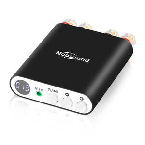 Nobsound TA-21 Mini Bluetooth 5.0 DSP デジタルアンプ TPA3221 パワーアンプ レシーバー 100W+100W(SKU:DZ087)