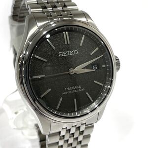 未使用 SEIKO セイコー プレサージュ クラシックシリーズ SARX123 コアショップ限定モデル 自動巻き ステンレス グレー文字盤 メンズ 