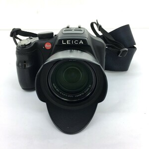 ■【同梱不可】【60】ジャンク品 Leica ライカ V-LUX3 デジタルカメラ 本体のみ 1:2.8-5.2/4.5-108 レンズフード・純正ストラップ付き