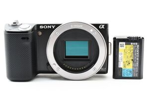 良品 SONY ソニー ミラーレス一眼カメラ α NEX-5N ボディ【動作確認済】#7374