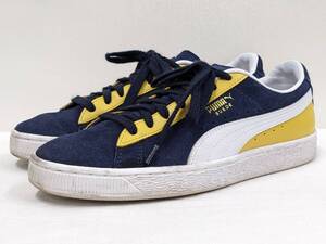 PUMA/プーマ/Suede Classic Block/スエード クラシック ブロック/Blue Yellow/スニーカー/靴