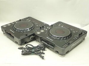 Pioneer パイオニア DJ用CDプレーヤー CDJ-1000MK2 2台セット ¶ 6E814-1