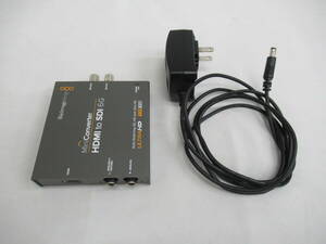 【美品】Blackmagic Design コンバーター Mini Converter - SDI to HDMI 6G ブラックマジックデザイン