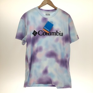 □□ Columbia コロンビア ビーンヒルショートスリーブクルー 半袖Tシャツ Ｌサイズ PM0155 ラベンダー 目立った傷や汚れなし