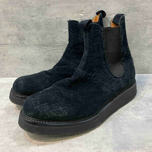 KIDS LOVE GAITE×DISCOVERED Side Goa Boots Black 切替サイドゴアブーツ キッズラブゲイト×ディスカバード