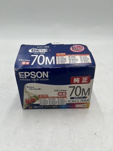 t1096 未使用品 EPSON 純正インクカートリッジ 6色パック 中古 IC6CL70M 増量 さくらんぼ