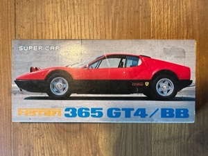 昭和レトロ【鉛筆】フェラーリ　Ferrari 365GTS トンボ鉛筆　TOMBOW 6本入り　スーパーカー　レトロ文房具　箱焼け有り