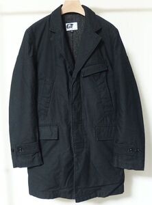 旧タグ Engineered Garments エンジニアードガーメンツ Chesterfield Coat 裏地 ウール付き チェスター コート XS 黒