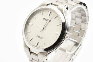 セイコー ドルチェ 8J41-0A10 ラウンド クォーツ メンズ 腕時計 SEIKO