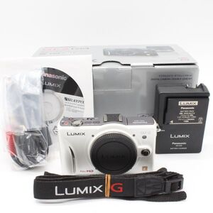 嬉しい本箱付き！■極上品■ PANASONIC LUMIX GF2 ボディ　ホワイト DMC-GF2