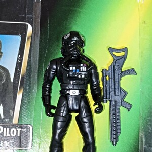 1週間出品◎スターウォーズフィギュア(開封済み)◎タイファイターパイロットSTAR WARS～THE POWER OF THE FORCE 「TIE FIGHTER PILOT」