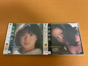 【送料160円】中森明菜 ベストコレクション 2枚セット 1982-1985 1986-1991 デジタルリマスター WQCQ-451/WQCQ-452 (E