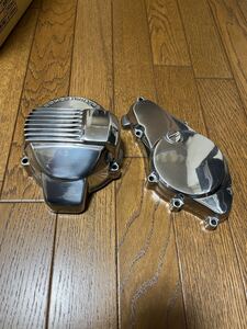 CBX 400F 550F 純正 ジェネレーター スターター エンジン ポイント カバー ダイナモ　バフ仕上げ　cbr BEET キジマ 紀伊國屋　jmc